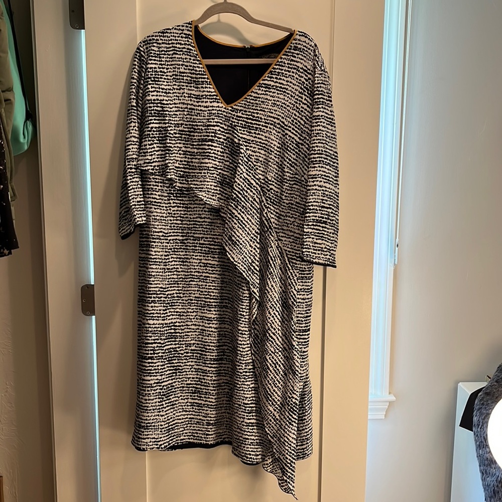 Marina rinaldi printed dress